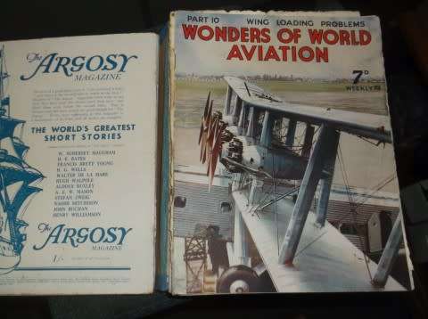 WONDERS OF WORLD AVIATION ( 40 WEEKLY MAGAZINES FROM  8 MARCH 1938 TO 6 DECEMBER 1938 )